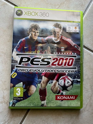 PES 2010 Pro Evolution Soccer Xbox 360 new, with manual
