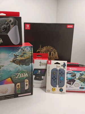 Nintendo Switch OLED Zelda Edition new complete bundle