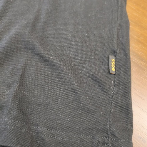 Boss Stretch Cotton Slim-Fit Polo Shirt L used, black
