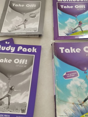 Take Off! B2 Lower Complete Set 5 Books and 2 Teacher's Audio CDs used
