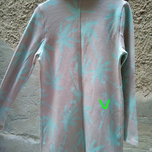 Dine n' Dance jacket new, pastel colors, size small