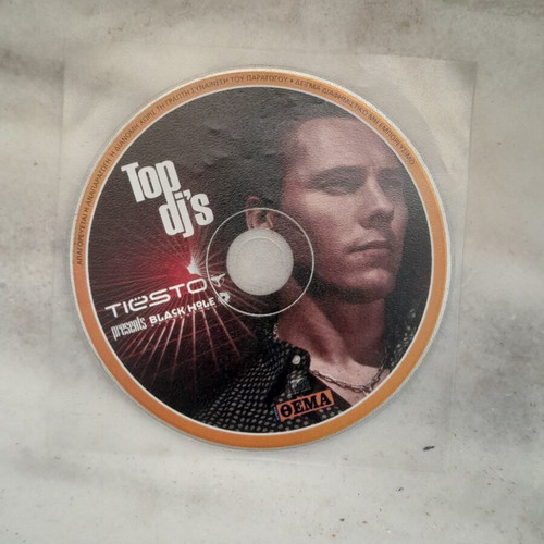 Top DJ's Tiesto Presents Black Hole CD used, electronic trance