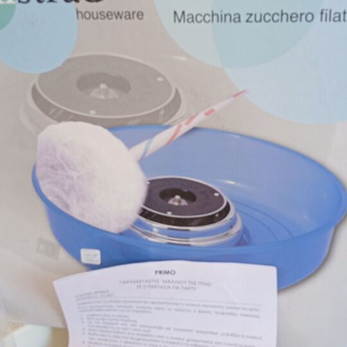 Electric Cotton Candy Maker Amstrad new with Greek instructions