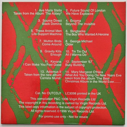 Out Dec/Jan CD like new