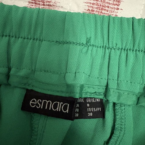 Esmara women's green loose fit pants, medium 38