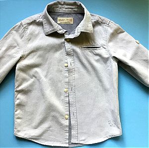 Βρεφικό πουκάμισο Zara για αγοράκι 3-4 χρόνων.
