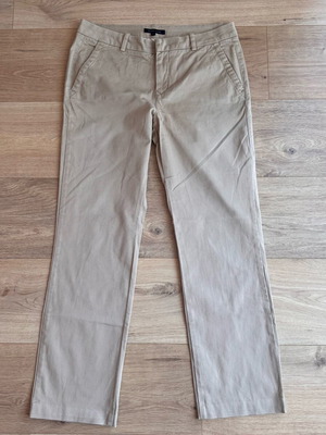 Tommy Hilfiger Rome Regular Fit γυναικείο παντελόνι, σαν καινούργιο, μπεζ, μέγεθος M