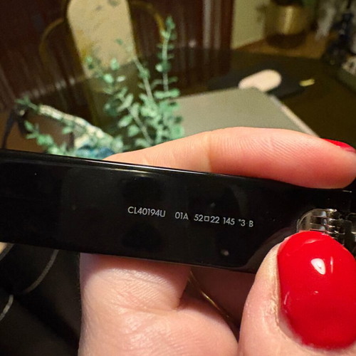 Celine Triomphe sunglasses black like new with original case