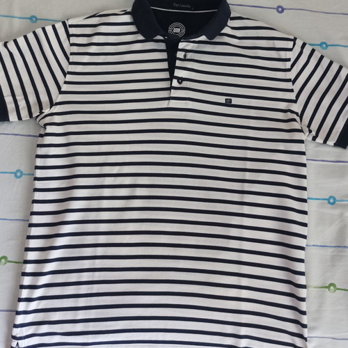 Tshirt Guy Laroche used, size M, white and blue