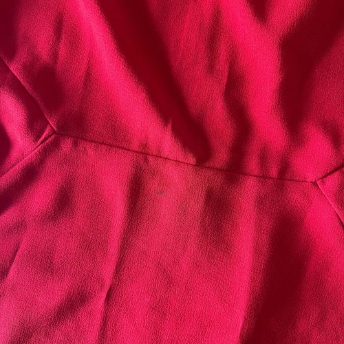 Red dress H&M size 40 like new with impressive back