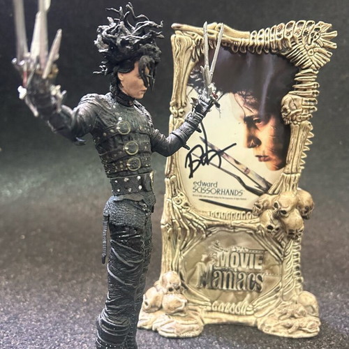 Edward Scissorhands 7” Movie Maniacs Series 3 McFarlane’s Action Figure like new