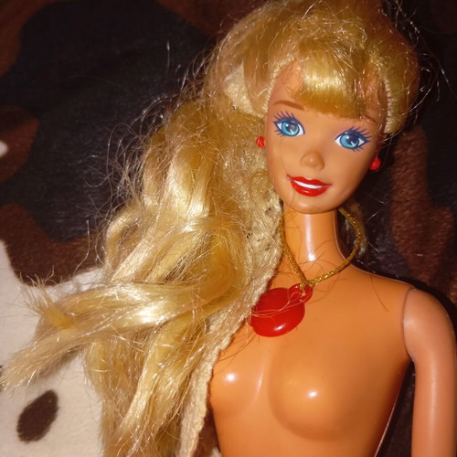 Κούκλα Barbie ρετρό Superstar face μεταχειρισμένη από τα 80s, Μαλαισία