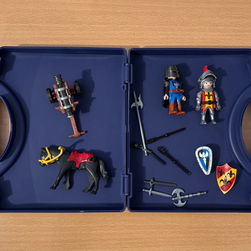 Playmobil 5972 Knights Carry Case used