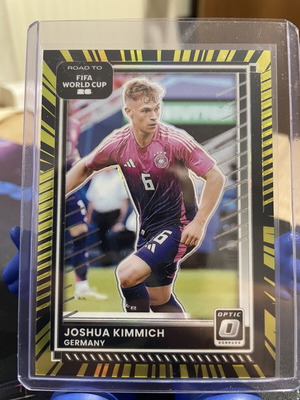 Donruss Road to World Cup 2025-26 Joshua Kimmich Optic Electricity card like new