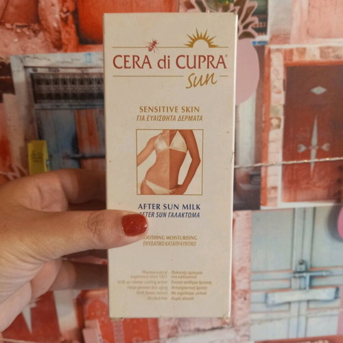 Cera di Cupra Sun Sensitive Skin body milk 200ml new