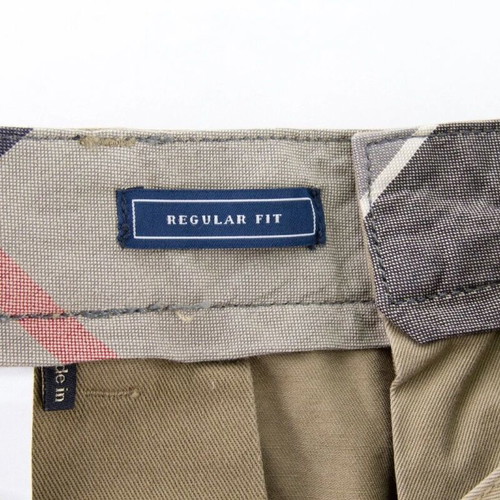 Barbour Khaki Tan Cotton Bermuda Shorts used