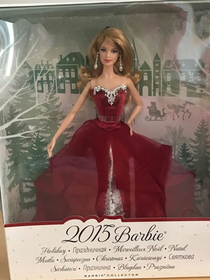Barbie Christmas Doll 2015 new in packaging collectible
