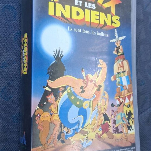 Asterix et les indiens VHS like new, French animation