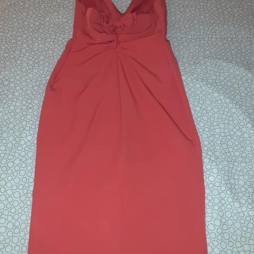 Lynne summer backless dress like new, size S, red