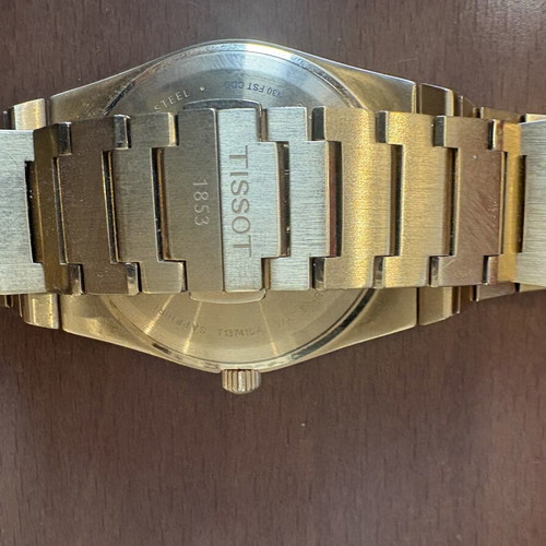 Tissot PRX Quartz Gold Watch new