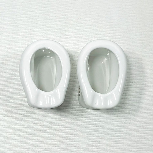 Vintage Moda Bagno Ceramic Miniature Ashtrays Set of 2