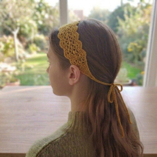 Boho Hairband handmade from 100% cotton