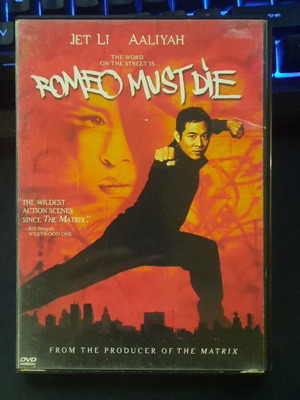 Romeo Must Die DVD used with Greek subtitles