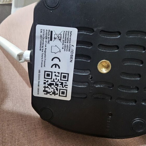 Avidsen Visia Motorized IP Camera 720p used, with power supply and mount