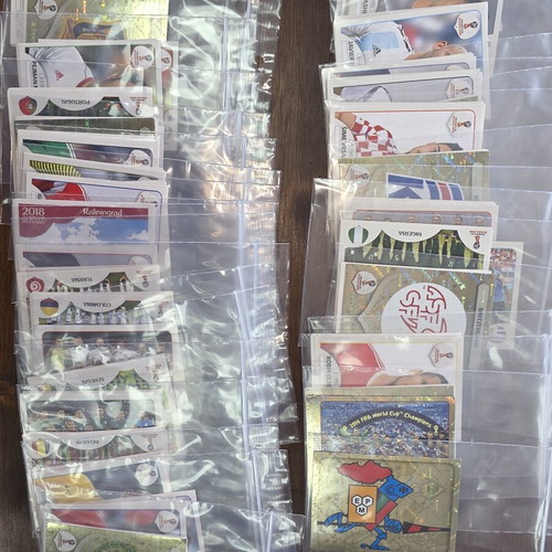 Panini Russia World Cup 2018 stickers like new, 306 pieces