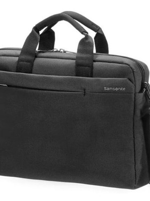 Samsonite Network 2 τσάντα laptop 13"-14,1" σαν καινούργιο, γκρι, φερμουάρ επισκευασμένο