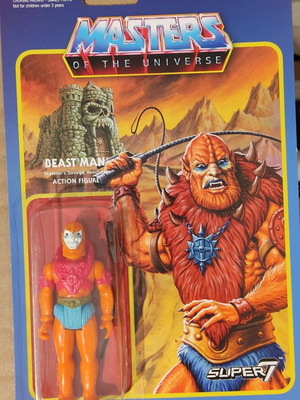 Фигура Beast Man от Super 7 Masters of the Universe нова колекционерска