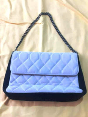 Christina Malle shoulder handbag like new, beige and black