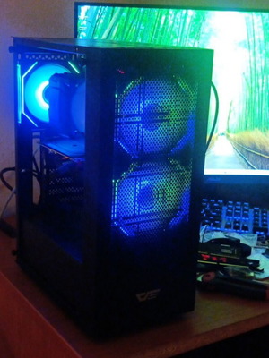 Gaming ARGB PC Build Intel I5-10400 GTX 1660 16GB RAM NVME HDD