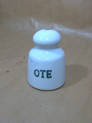 Porcelain Insulator OTE used, 80s