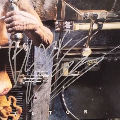 Iron Maiden The X Factor 2LP reissue 2017, like new, signed