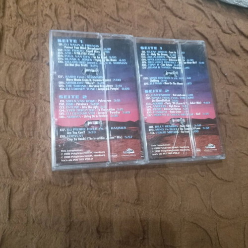 Future Trance Vol.6 cassette tapes like new, electronic, pack of 2