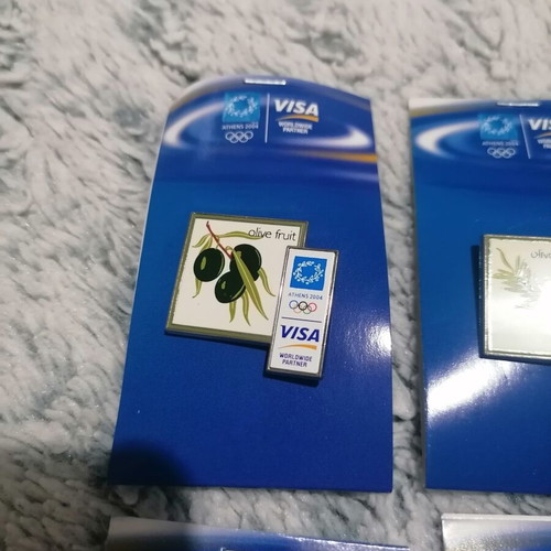Olympics 2004 pins new, collectible olive series, set of 6