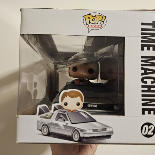 Marty Riding Time Machine Funko Pop used #02