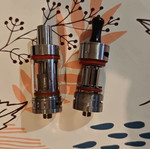 Kangertech and Eleaf vape atomizers