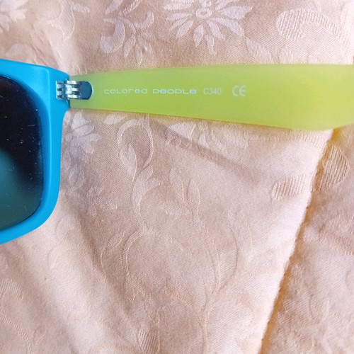 Women's sunglasses modern two-tone with mirror lens like new