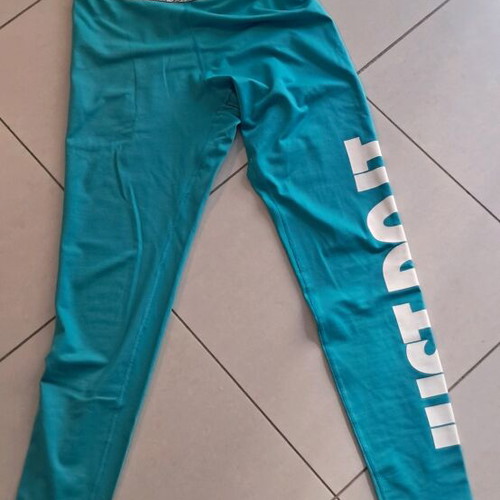 Nike sports leggings turquoise like new size M