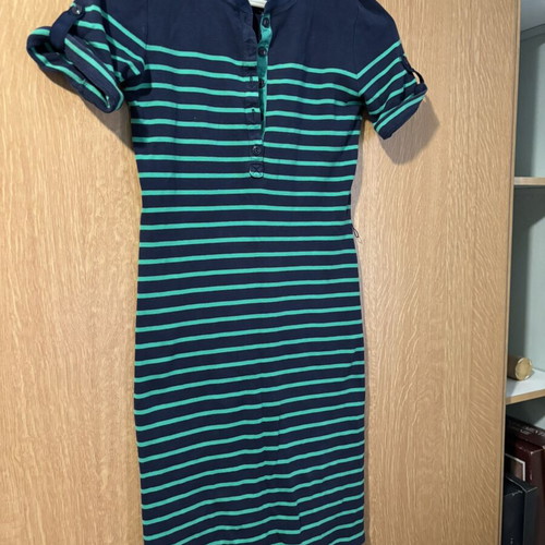 Ralph Lauren dress XS used, summer blue green