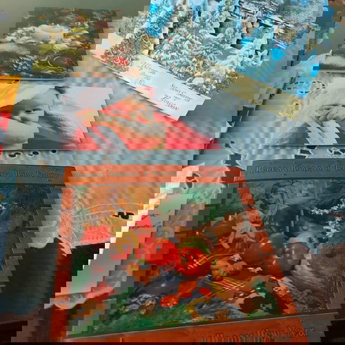 Картички с пожелания като ново, комплект от 8 броя