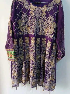 No Stress Mini Dress Purple Like New