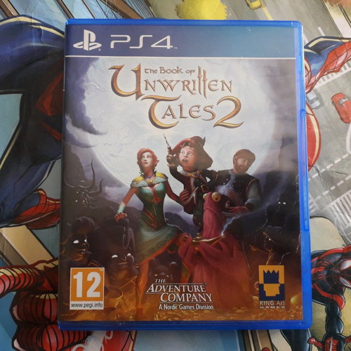 The Book of Unwritten Tales 2 PS4 used adventure game