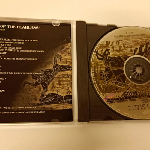 Virgin Steele CD House of Atreus act1, Hymns to Victory, The Book of Burning like new