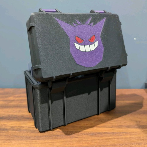 Card box for Pokémon, Magic: The Gathering and sports cards new, 50 cards