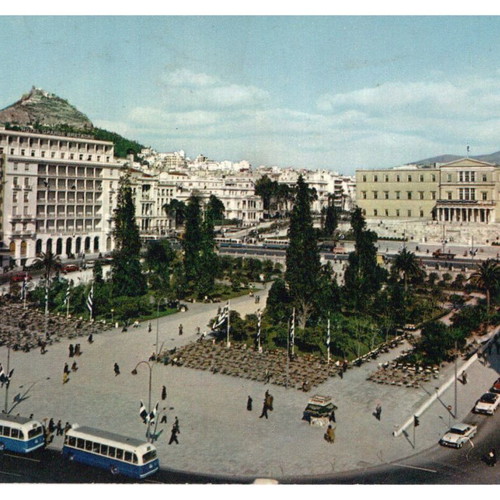 Postcards used, pack of 7, 1960-80