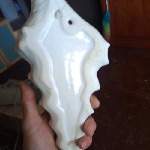 Ceramic wall decoration shell vase new