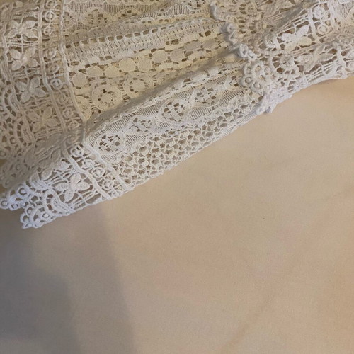Monti white dress like new size medium